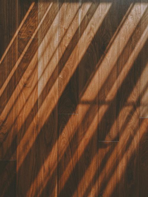 close up of prefinished wood floors