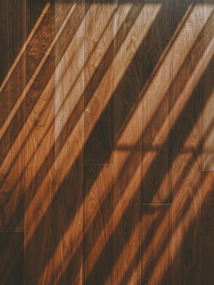 Close up of prefinished hardwood floors