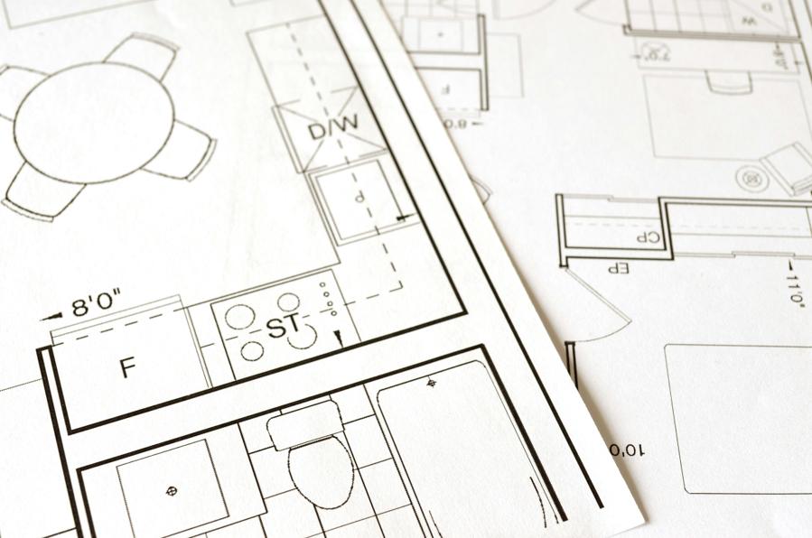 New home construction hardwood flooring